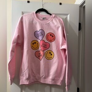 Conversation Hearts Sweatshirt
